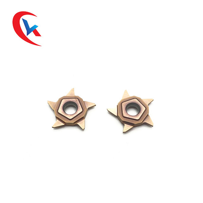 5노치 코너 PENTA24N 시리즈 수명이 길고 마모가 적음 초경 홈 가공 인서트