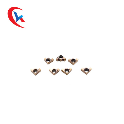 HRA 91.8 견고성과 GER-A PVD 코팅 카바이드 삽입 홈