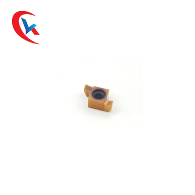 8GR PVD 코팅 탄화물 흠을 파는 것은 CNC 기계를 위한 팩 당 10개의 삽입을 삽입합니다
