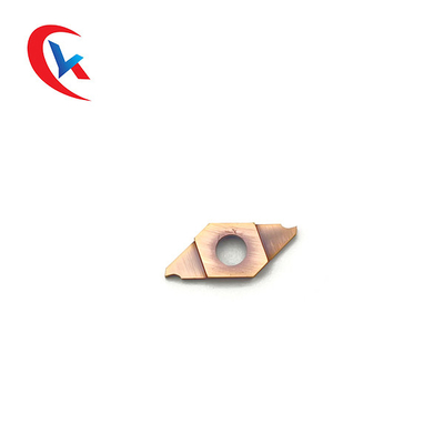 삽입물에 홈을 파는 부분 커터 카바이드를 위한 청동제 코팅 HRA 91.8 TKF12R200 Ｓ