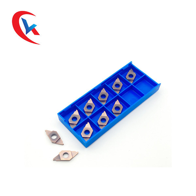 삽입물에 홈을 파는 부분 커터 카바이드를 위한 청동제 코팅 HRA 91.8 TKF12R200 Ｓ