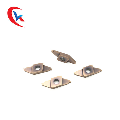 삽입물에 홈을 파는 원삭선반 슬롯 폭 1.0-3.0mm PVD 코팅 프로세싱카르드를 위한 TKF16L200-S16