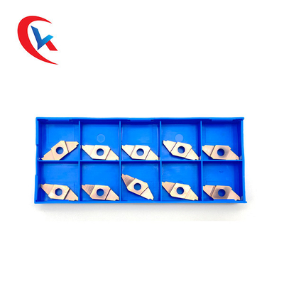 삽입물에 홈을 파는 원삭선반 슬롯 폭 1.0-3.0mm PVD 코팅 프로세싱카르드를 위한 TKF16L200-S16