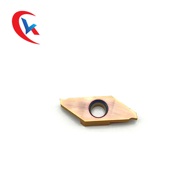 삽입물에 홈을 파는 원삭선반 슬롯 폭 1.0-3.0mm PVD 코팅 프로세싱카르드를 위한 TKF16R200-S16