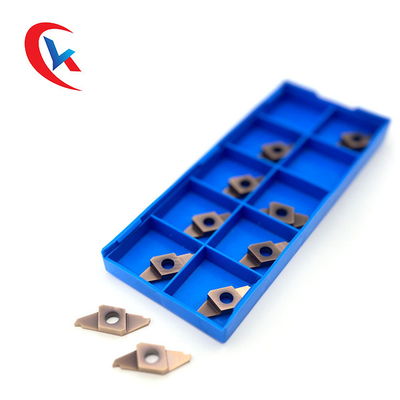 삽입물에 홈을 파는 원삭선반 슬롯 폭 1.0-3.0mm PVD 코팅 프로세싱카르드를 위한 TKF16R200-S16