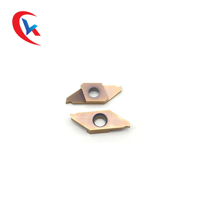 삽입물에 홈을 파는 원삭선반 슬롯 폭 1.0-3.0mm PVD 코팅 프로세싱카르드를 위한 TKF16R200-S16