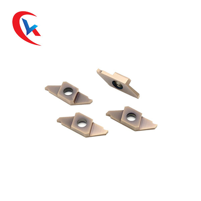 삽입물에 홈을 파는 원삭선반 슬롯 폭 1.0-3.0mm PVD 코팅 프로세싱카르드를 위한 TKF16R200-S16