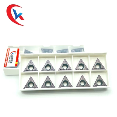TCMT16T304 CNC 기계 텅스텐 카바이드는 스테인레스 강 마감을 삽입합니다