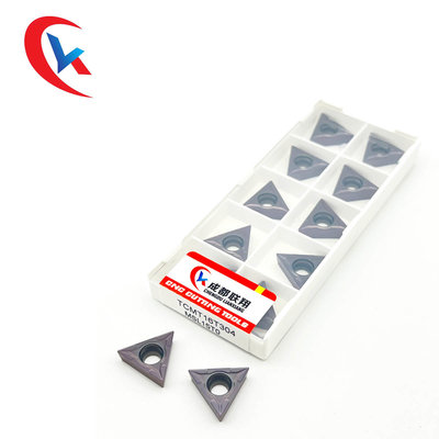 TCMT16T304 CNC 기계 텅스텐 카바이드는 스테인레스 강 마감을 삽입합니다