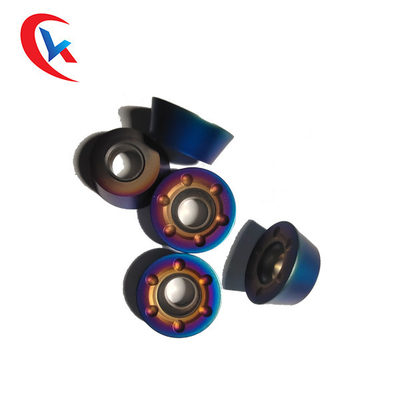 라운드 카바이드 분쇄는 CVD 코팅 로크웰C경도 40을 삽입합니다 - 45 RDEW1204MO-V1