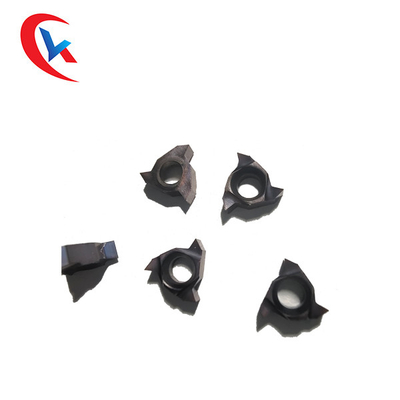 금속 선반을 위해 도구 NC 블레이드 06NRA60 92 HRC에 실을 꿰는 CNC 카바이드 삽입재