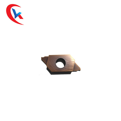 텅스텐 카바이드는 슬롯 CNC 주문 제작된 카바이드 삽입 홈을 단절시키는 선반 공구 삽입물을 삽입합니다