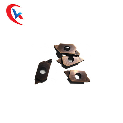 텅스텐 카바이드는 슬롯 CNC 주문 제작된 카바이드 삽입 홈을 단절시키는 선반 공구 삽입물을 삽입합니다