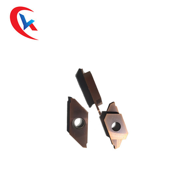 텅스텐 카바이드는 슬롯 CNC 주문 제작된 카바이드 삽입 홈을 단절시키는 선반 공구 삽입물을 삽입합니다