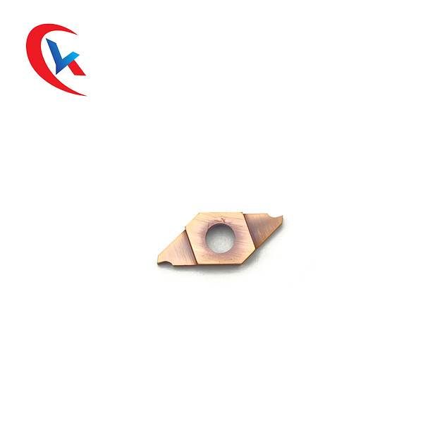 삽입물에 홈을 파는 부분 커터 카바이드를 위한 청동제 코팅 HRA 91.8 TKF12R200 Ｓ