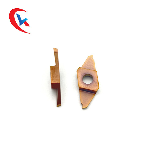 삽입물에 홈을 파는 원삭선반 슬롯 폭 1.0-3.0mm PVD 코팅 프로세싱카르드를 위한 TKF16L200-S16